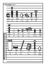 Предварительный просмотр 3 страницы LV Furniture BOOM 319 Assembly Instruction Manual