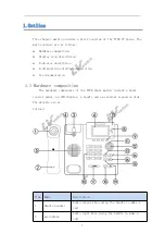 Предварительный просмотр 7 страницы LV switch SIP-T780 User Manual