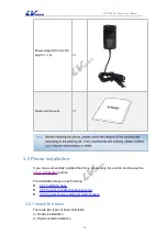 Предварительный просмотр 18 страницы LV switch SIP-T790 User Manual