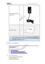 Preview for 18 page of LV switch SIP-T800 User Manual