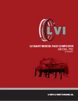 Предварительный просмотр 1 страницы LVI 750 User & Parts Manual