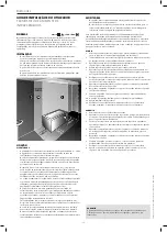 Preview for 18 page of LVI ALAID IR Instructions For Fitting And Use