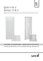 Preview for 1 page of LVI Epok H Instructions For Fitting And Use