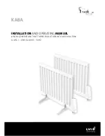 Preview for 1 page of LVI KABA C Installation And Operating Manual