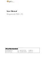 Preview for 1 page of LVI MagniLink PRO User Manual