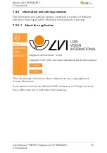 Preview for 35 page of LVI MagniLink S PREMIUM 2 User Manual