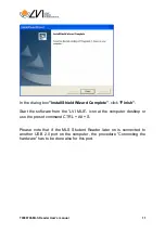 Предварительный просмотр 11 страницы LVI MagniLink S Reader User Manual