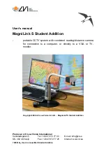 Предварительный просмотр 1 страницы LVI MagniLink S Student Addition User Manual