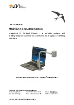 Предварительный просмотр 1 страницы LVI MagniLink S Student Classic User Manual