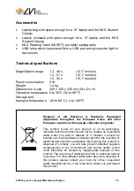 Предварительный просмотр 18 страницы LVI MagniLink S Student Classic User Manual