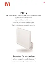 Preview for 1 page of LVI MEG Instructions For Fitting And Use