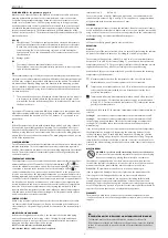 Preview for 6 page of LVI MILO H SET 304 Instructions For Fitting And Use