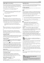 Preview for 9 page of LVI MILO H SET 304 Instructions For Fitting And Use