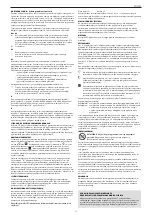 Preview for 11 page of LVI MILO H SET 304 Instructions For Fitting And Use