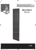 LVI MILO ROCK V Installation & Operating Manual preview