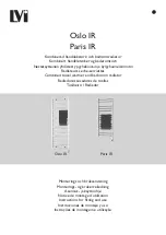 Preview for 1 page of LVI OSLO IR 300 C Instructions For Fitting And Use