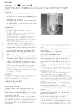 Preview for 14 page of LVI OSLO IR 300 C Instructions For Fitting And Use