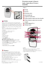 Preview for 13 page of LVI Oslo IR Instructions For Fitting And Use