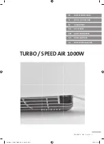 Preview for 1 page of LVI TURBO / SPEED AIR 1000W Instruction Manual