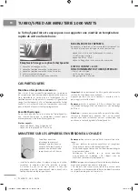 Preview for 4 page of LVI TURBO / SPEED AIR 1000W Instruction Manual