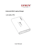 LVSUN LS-Q3U-PD User Manual предпросмотр