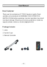 Preview for 3 page of LVY TECH RGB-19T User Manual