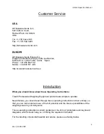 Preview for 4 page of LW MEASUREMENTS Tree HRB-S 10000 Operation Manual