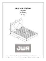 LWA FRAZIER 74480 Assembly Instruction Manual preview