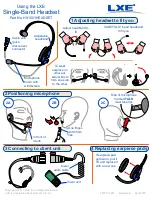 Предварительный просмотр 1 страницы LXE HX1501HEADSET User Manual