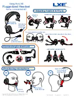 LXE HX3602HEADSET User Manual предпросмотр