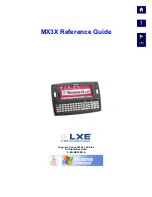 LXE MX3X Reference Manual preview