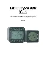 Preview for 1 page of LXI LX7007 pro IGC User Manual