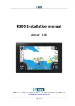 Preview for 1 page of LXNAV E500 Installation Manual