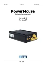 Preview for 1 page of LXNAV PowerMouse Manual