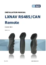 LXNAV RS485/CAN Remote Installation Manual предпросмотр