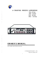 LY International Electronics 6 PM - 310U Owner'S Manual предпросмотр