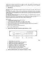 Предварительный просмотр 6 страницы LY International Electronics H-3300 SERIES Owner'S Manual