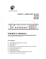 Предварительный просмотр 1 страницы LY International Electronics PB 210P Owner'S Manual