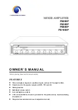 LY International Electronics PB200P Owner'S Manual предпросмотр