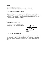 Предварительный просмотр 3 страницы LY International Electronics PB4000 Owner'S Manual