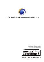 LY International Electronics PM-60MB User Manual предпросмотр