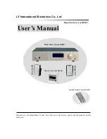 LY International HS6813 User Manual предпросмотр