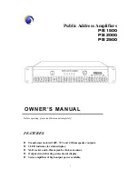 LY International PB 1500 Owner'S Manual предпросмотр