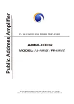 LY PB-480MZ Manual preview