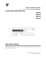 Предварительный просмотр 1 страницы LY PM7806 Operation Manual