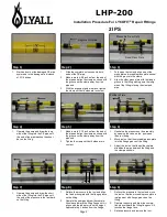 Preview for 2 page of LYALL LYCO LHP-200 Installation Procedure