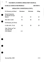 Preview for 59 page of Lycomin 0-360 Operator'S Manual