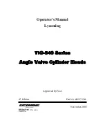 Предварительный просмотр 3 страницы Lycoming TIO-540-A1A Operator'S Manual