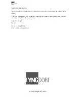 Preview for 4 page of Lyngdorf Audio W210 BassDirect Owner'S Manual