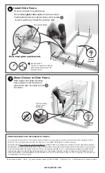 Предварительный просмотр 2 страницы Lynk Roll-Out Double Drawer Installation Instructions